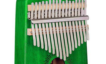 kalimba 'Mahogany 17' green