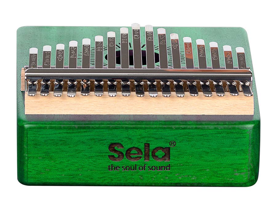 Sela - SEL248 - Kalimba Mahogany 17" Green