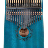 Sela - SEL249 - Kalimba Mahogany 17" Blue