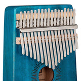Sela - SEL249 - Kalimba Mahogany 17" Blue