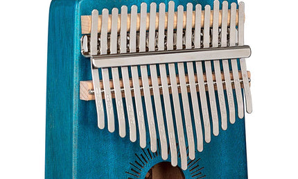 kalimba 'Mahogany 17' blue