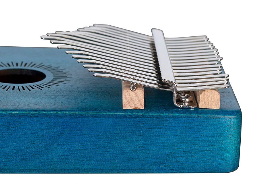 Sela - SEL249 - Kalimba Mahogany 17" Blue