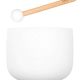 Sela - SECF8B - Quartz Crystal Singing Bowl 8" 440hz B