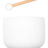 Sela - SECF9A - Quartz Crystal Singing Bowl 9" 440hz A
