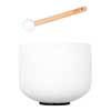 quartz crystal singing bowl 9" 440Hz A, with mallet and silicone ring