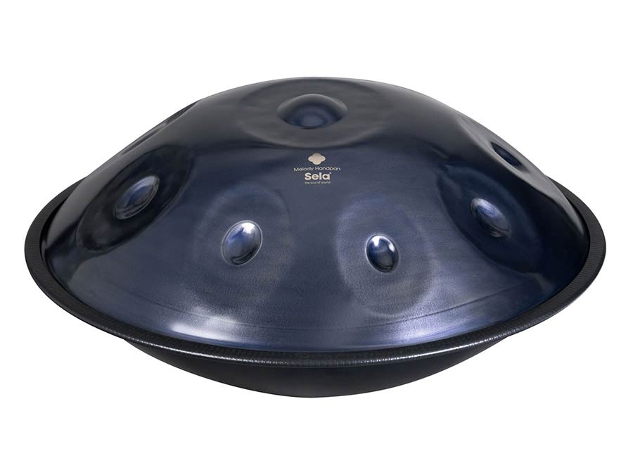 steel handpan D Kurd 440 hz, with padded bag