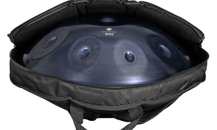 steel handpan D Kurd 440 hz, with padded bag