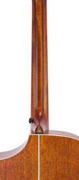Hillside auditorium guitar with solid spruce top, mahogany b&s, cutaway+EQ, amara ebony fb, natural