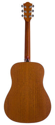dreadnought guitar, spruce top, mahogany back & sides, amara ebony fb, natural
