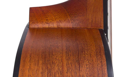 dreadnought guitar, spruce top, mahogany back & sides, amara ebony fb, natural