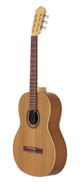 lefthanded classic guitar solid cedar and sapele, open pore finish