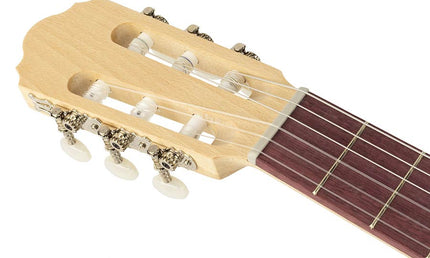 lefthanded classic guitar solid cedar and sapele, open pore finish