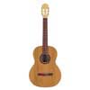 lefthanded classic guitar solid cedar and sapele, open pore finish