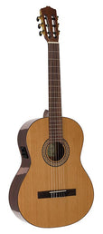 classic guitar solid Canadian cedar top + sapele, glossy finish - Fishman Clasica II