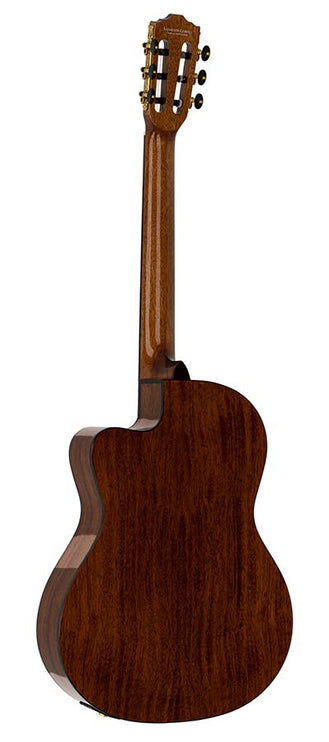 stage guitar solid Canadian cedar top + sapele, glossy finish - cutaway and Fishman Clasica II