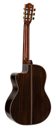 classic guitar, solid cedar top,rosewood b&s, glossy finish - cutaway and Fishman Clásica II