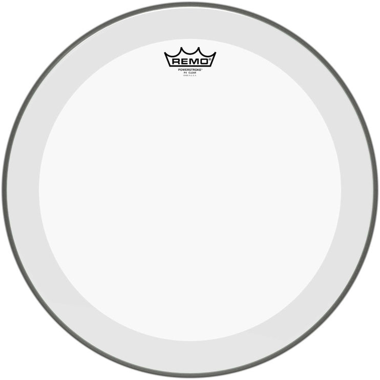 Remo - P4-0318-BP - 18" Powerstroke 4 Clear Floortom Head with double layer