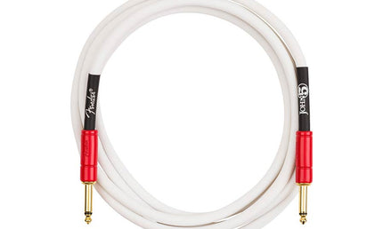 John 5 instrument cable, white and red, 10'