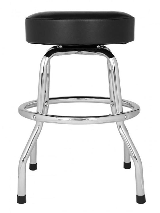 Fender - 9192022005 - Custom Shop Chevron Logo Barstool, Black/Chrome, 24"