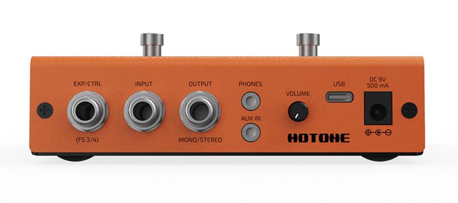 HoTone - MP-50OR - Amp Modeler and Effects Processor AMPERO MINI – Orange