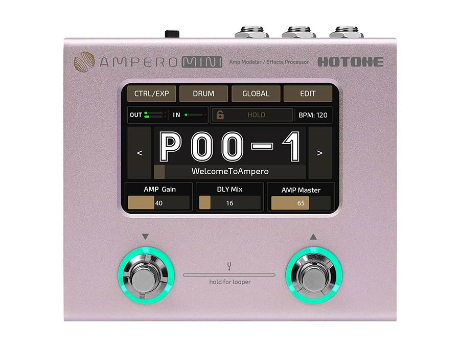 HoTone - MP-50PT - amp modeler and effects processor AMPERO MINI