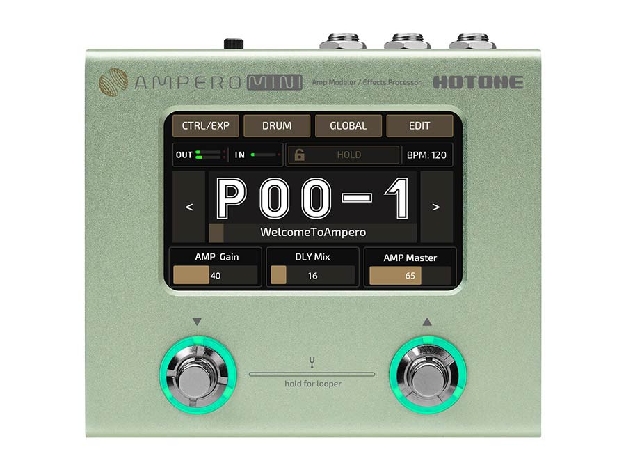 HoTone - MP-50MC - amp modeler and effects processor AMPERO MINI