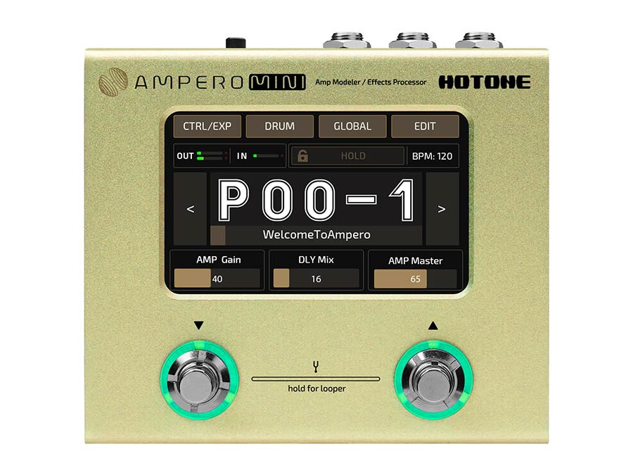 HoTone - MP-50MT - amp modeler and effects processor AMPERO MINI