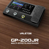 Valeton - Gp-200jr - Multi-Effects Processor with Ir + Amp/cab Simulation + Effects + Looper + Audio Interface