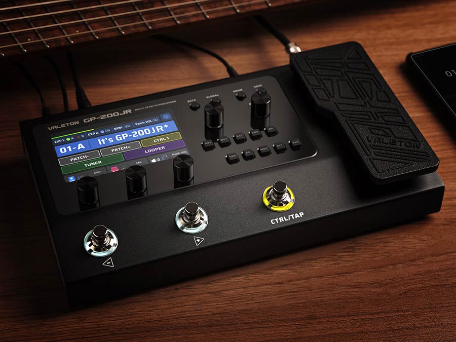 Valeton - Gp-200jr - Multi-Effects Processor with Ir + Amp/cab Simulation + Effects + Looper + Audio Interface