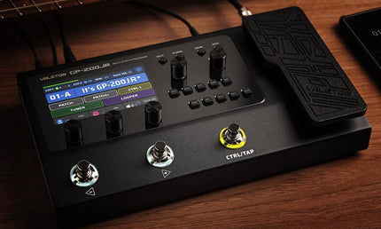 multi-effects processor with IR + amp/cab simulation + effects + looper + audio interface, PSU