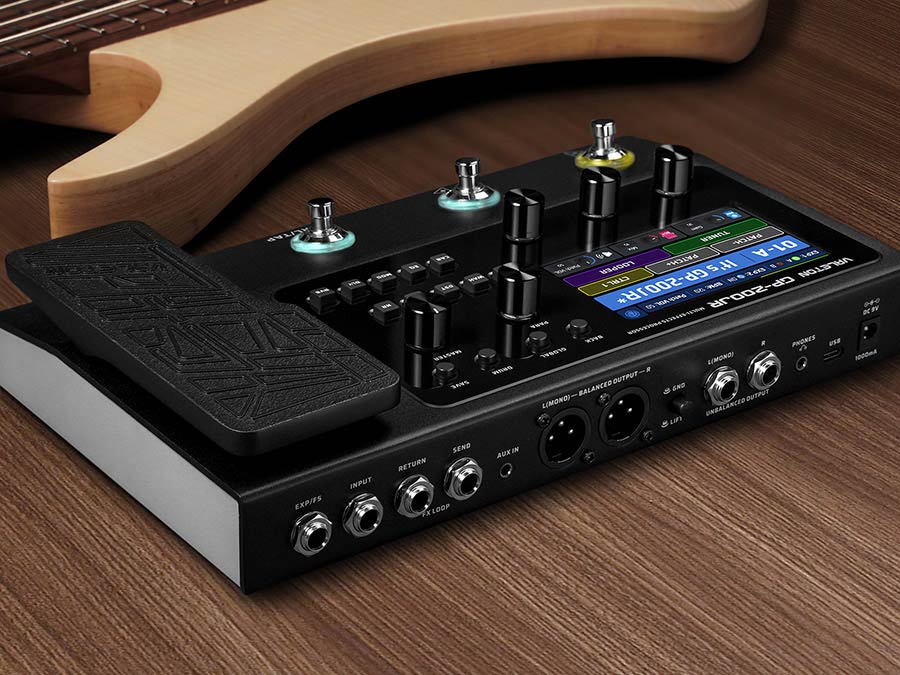 Valeton - Gp-200jr - Multi-Effects Processor with Ir + Amp/cab Simulation + Effects + Looper + Audio Interface