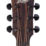 concert guitar all solid tonewoods, amara eb back & sides & fb, Fishman, natural, heavy duty bag