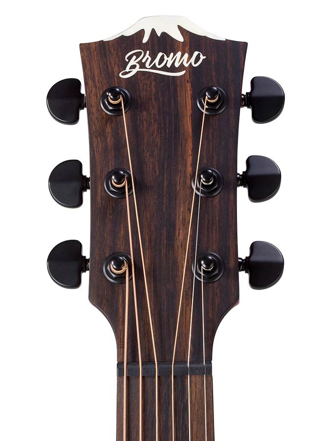 concert guitar all solid tonewoods, amara eb back & sides & fb, Fishman, natural, heavy duty bag