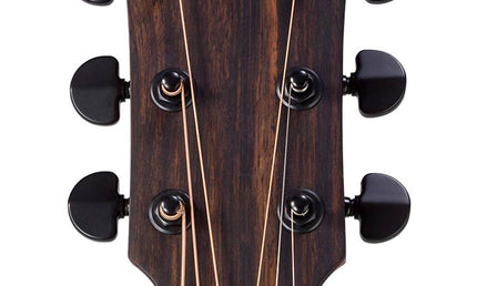 concert guitar all solid tonewoods, amara eb back & sides & fb, Fishman, natural, heavy duty bag