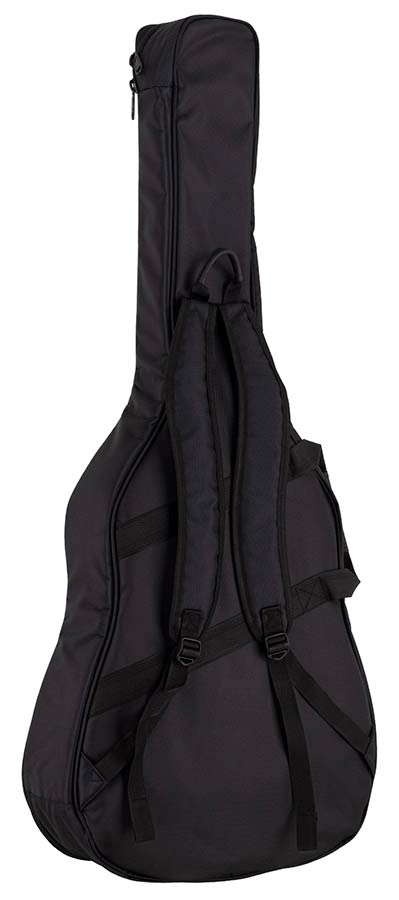 concert guitar all solid tonewoods, amara eb back & sides & fb, Fishman, natural, heavy duty bag