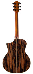concert guitar all solid tonewoods, amara eb back & sides & fb, Fishman, natural, heavy duty bag