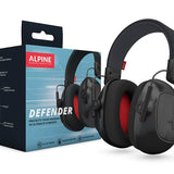 Alpine Hearing Protection - ALP-DEF - Defender earmuff – Earmuff, Black