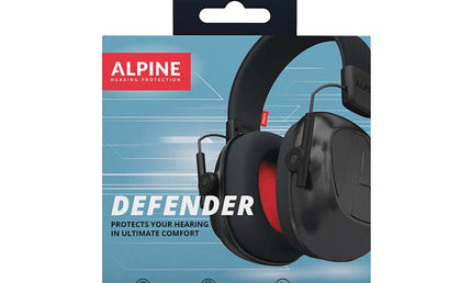 Defender earmuff, black