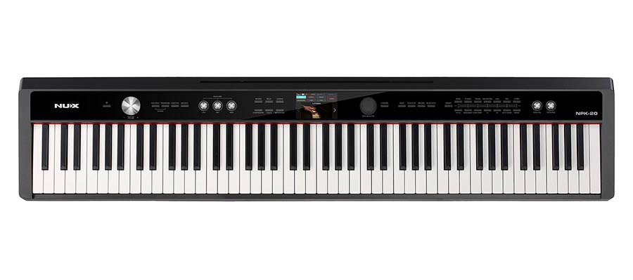 NUX - NPK20/BK - digital stage piano – Action, Black
