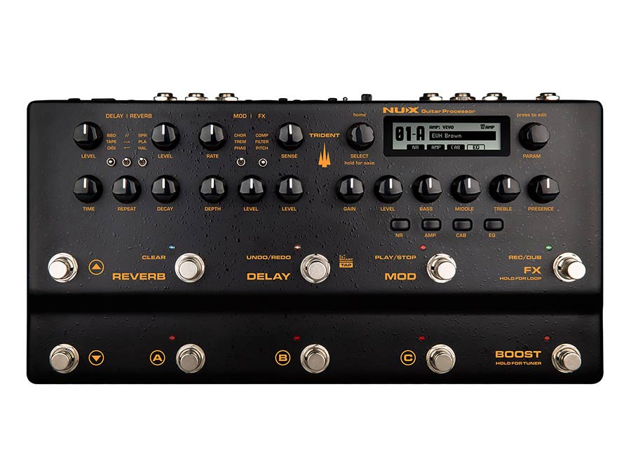 modeling guitar processor TRIDENT