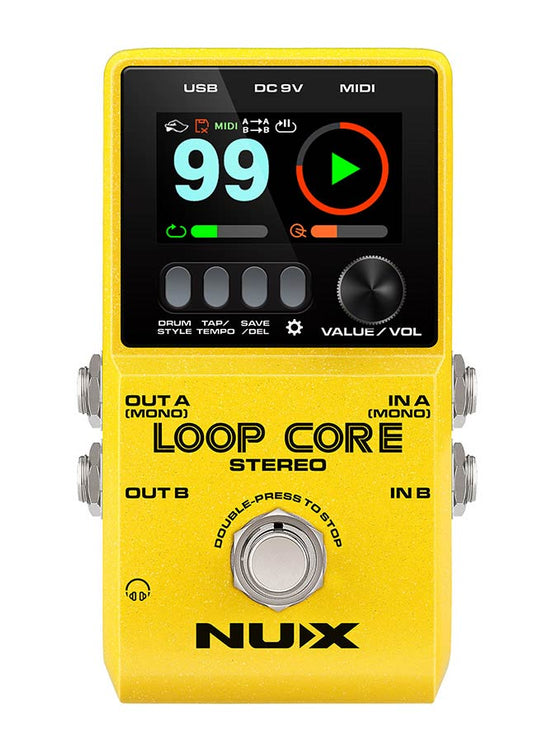 NUX - LOOPCST - loop pedal LOOP CORE STEREO