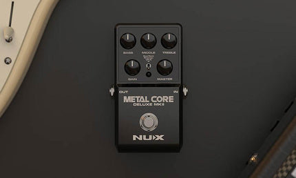 high gain preamp pedal METAL CORE DELUXE MK2