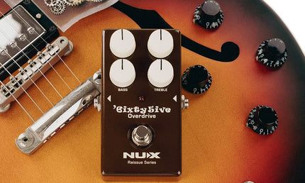 analog effect pedal true bypass 6IXTY 5IVE OVERDRIVE