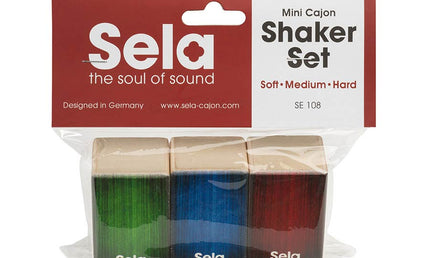 mini cajon shaker set (soft, medium, hard)