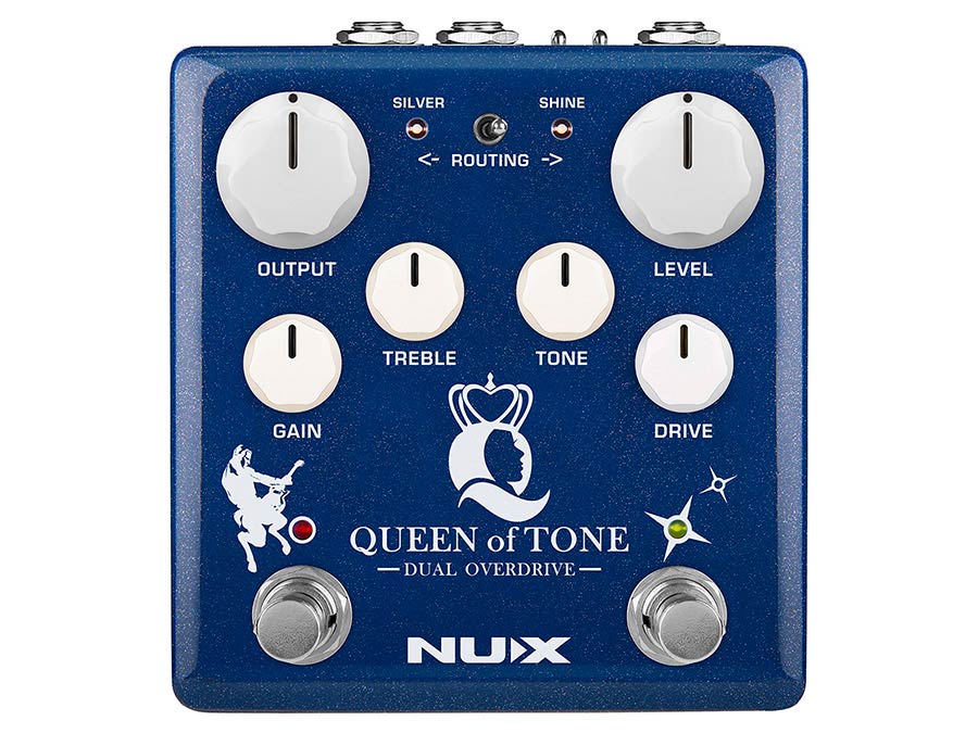 dual overdrive pedal QUEEN OF TONE