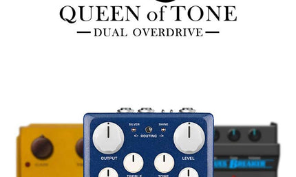 dual overdrive pedal QUEEN OF TONE