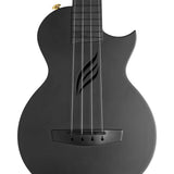 Cascha - HH 2258 - Carbon Fiber Concert Ukelele with Softcase - Black