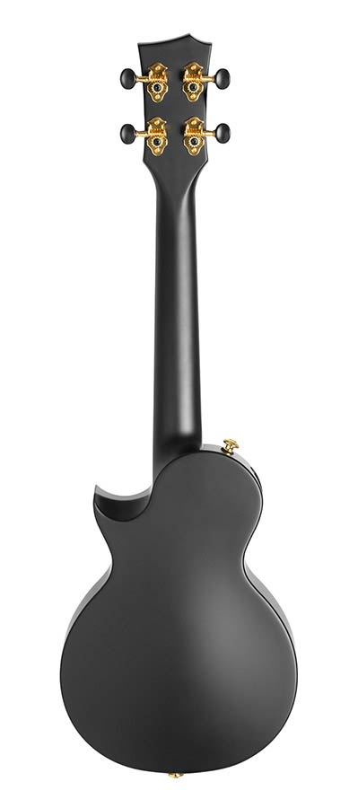 Cascha - HH 2258 - Carbon Fiber Concert Ukelele with Softcase - Black