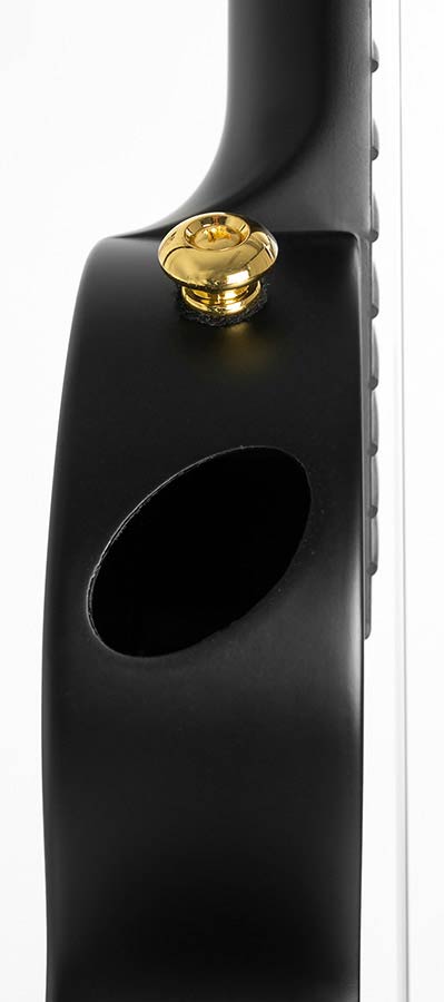 Cascha - HH 2258 - Carbon Fiber Concert Ukelele with Softcase - Black