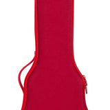 Cascha - HH 2280 - Carbon Fiber Concert Ukelele with Softcase - Red